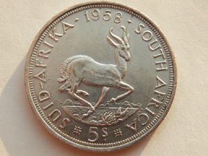 5 Шилингов 1958 ЮАР