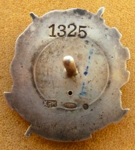 Активист Осоавиахим серебро.