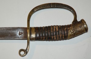 Шашка офицерская обр 1909г с интересным клеймом