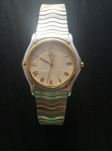 Ebel sport classic Wave сталь/золото 750
