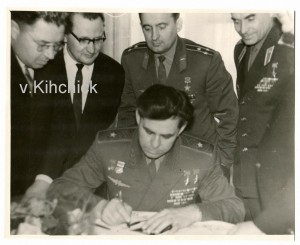 Космонавт Береговой Г.Т. в Одессе 1969г.