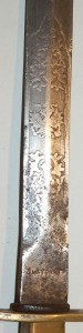 Кортик офицерский РИА, Златоуст, с травлением