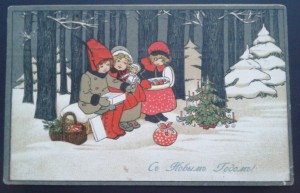 Пасха и Рождество с НГ-16 открыток.