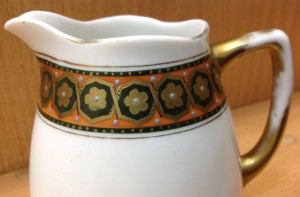 Сливочник и сухарница Гарднеръ