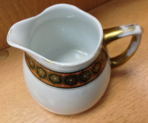 Сливочник и сухарница Гарднеръ