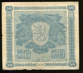 Финляндия.50 марок.1939