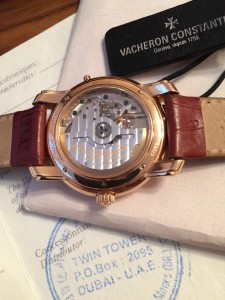 золотые VACHERON CONSTANTIN PATRIMONY 31-DAY RETROGRADING CA