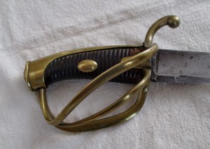 Сабля драгунская солдатская обр.1827г.