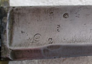 Сабля драгунская солдатская обр.1827г.