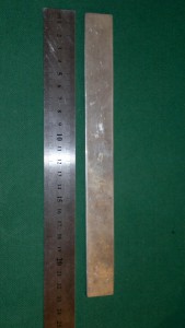 Непонятная линейка из Китая? Серебро?