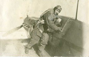 Ком.звена истребителей мл.лейт. П.Г.КОРОВКИН. Калин.фр.1943