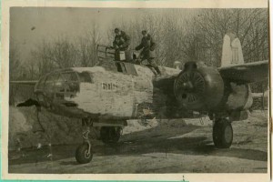 Советский экипаж амер. бомбардировщика"БОСТОН". 1943 г.