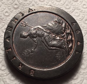 Англия, 2 пенса, 1797