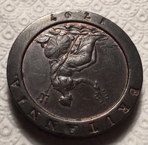 Англия, 2 пенса, 1797