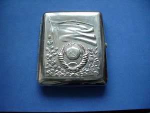 Портсигар Герб. 50-е гг.