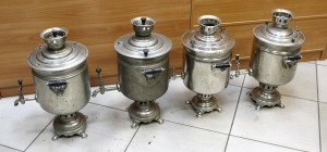 Самовары угольные 4шт. СССР по 6,5л.
