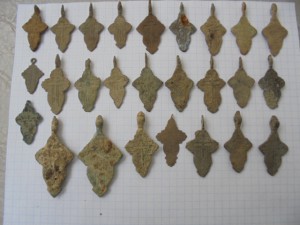 54 крестика.
