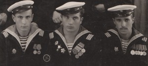 МОРЯКИ с медалями УШАКОВА Дунайская флотилия
