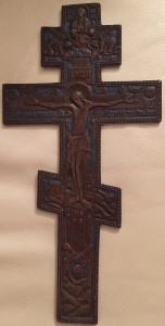 Распятие, эмаль.