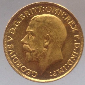 Соверен 1915 год