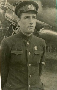 Морской лётчик гв.капитан Е.Лобанов.ЧФ. 1943 г.