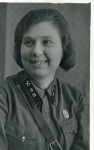 Воентехник 2 р. Г.Л.Невская - слушатель Воен.Ак.им Сталина.