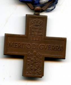 Италия крест MERITO DI GVERRA