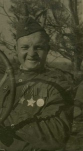 Старшина В.ЗАГУДАЕВ.Обезвредил свыше 11 000 мин.1944 г.