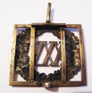 Знак отличия за XXV лет беспорочной службы 1853 год Кеммерер