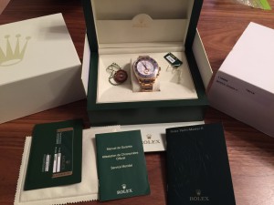 золотые Rolex Yacht-Master II 44mm Yellow Gold 116688
