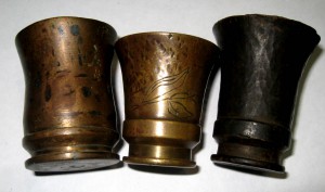 Окопное творчество - набор стопок из немецкого блиндажа