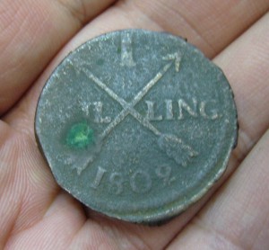 1 скиллинг 1802