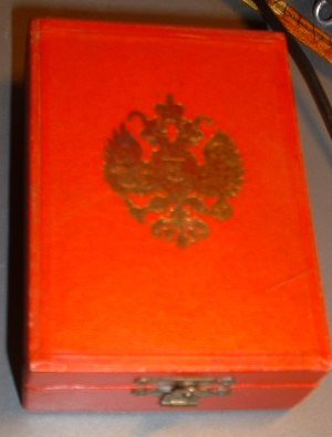 Коробка от Ордена Анна?