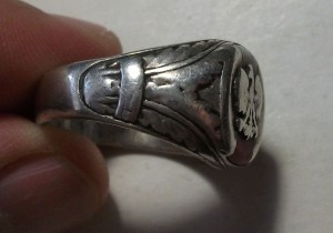 6 колец + знак III РЕЙХ