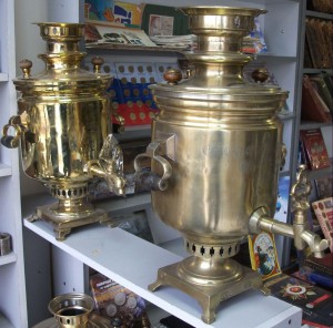 Много самоваров с магазина