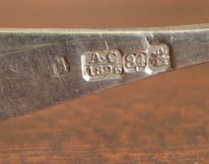 Ложка В память священного коронования 1896 г.