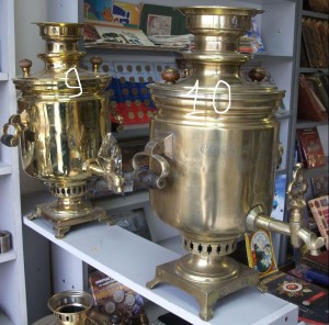 Много самоваров с магазина
