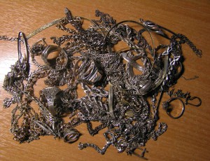 Продам лом серебра,154 гр,пр.900+