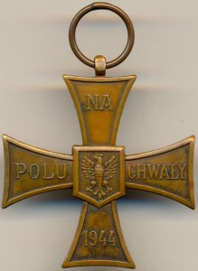 Крест Храбрых (Krzyz Walecznych) 1944 год