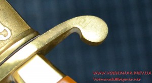 Кортик ВМФ (ЗИК) в позолоте, № 00020, 1953 год