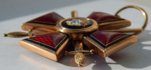 Орден Св.Владимира 4ст. с мечами, золото, частник. Красавец!