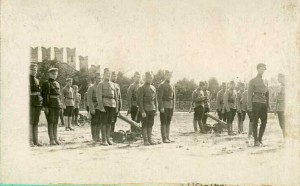 Курсанты 1-х Моск.пулем.курсов. ПУЛЕМЁТЫ. 1920 г.