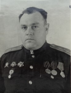 Наградные и другие документы на инженера гвардейской авиадив