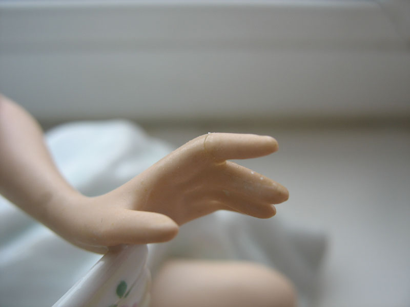 Статуэтка.Балерина с веером Германия