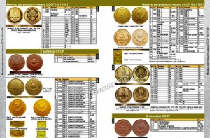 Каталог Монет СССР и России 1918-2017 годов CoinsMoscow (c ц