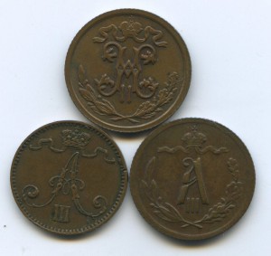 1/2 копейки 1892г, 1\2 копейки 1911г, 1 пенни 1894г. СОХРАН!