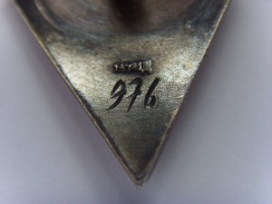 РОМБ ЛВИМУ № 976 СЕРЕБРО