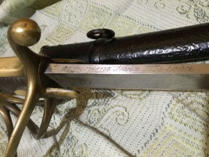 Сабля. Златоуст 1836 год.