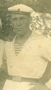 МОРЯЧОК.Надпись на беске.1937 г.