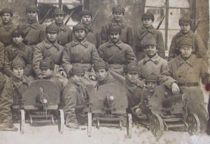 Шесть пулемётов "Максим"